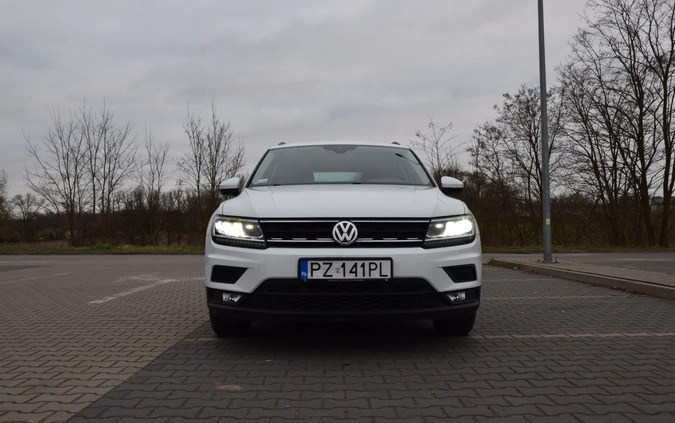 Volkswagen Tiguan cena 97500 przebieg: 47150, rok produkcji 2018 z Poznań małe 79